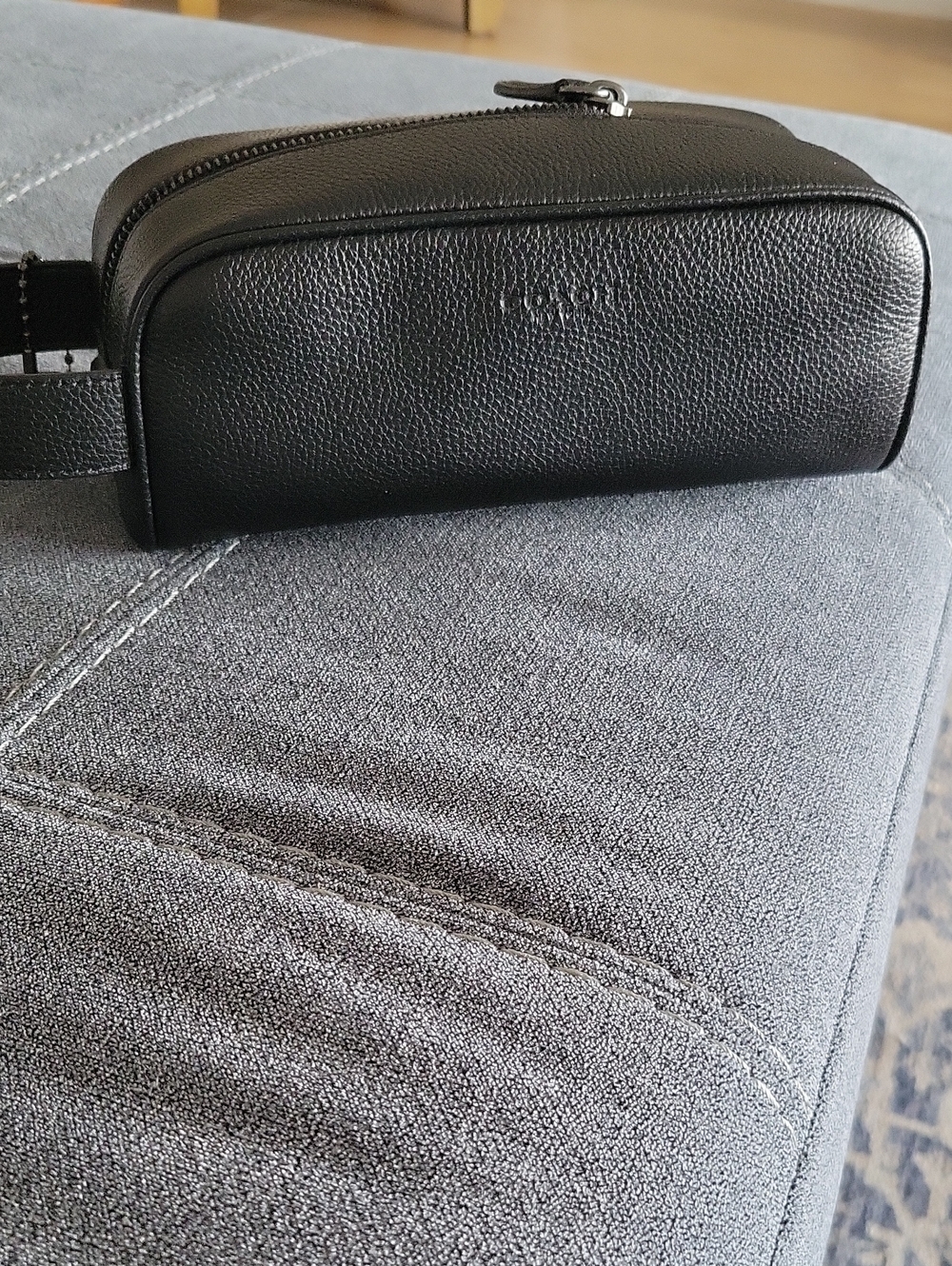 Coach Black Pebbled Leather Men's Doppler Bag - Picture 4 of 4